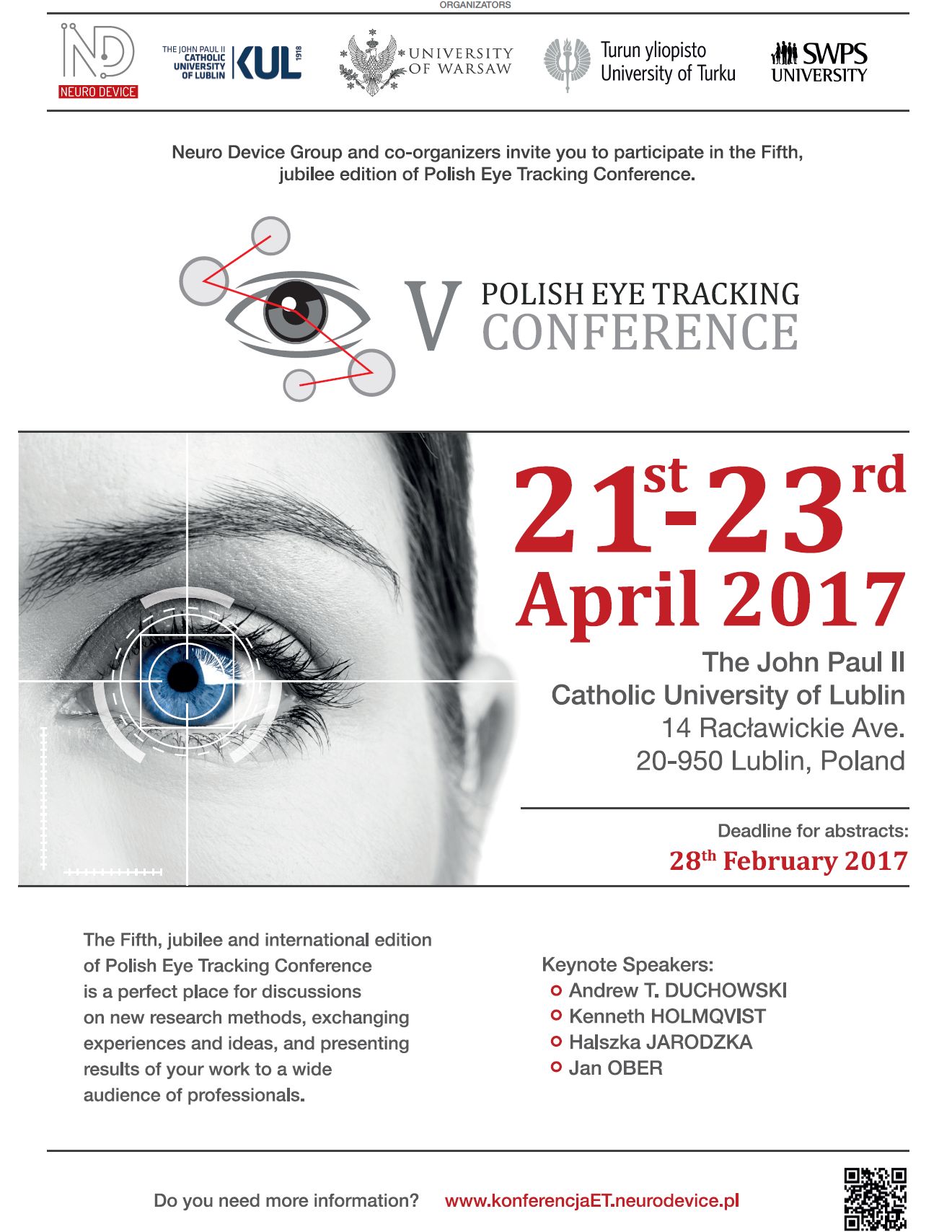 V Polska Konferencja Eyetrackingowa