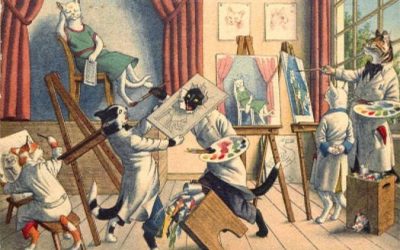 Louis Wain i psychodeliczne koty